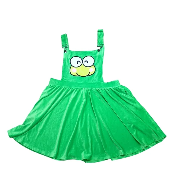 Sanrio | Dresses | Sanrio Keroppi Green Overall Dress Sz 2xl Nwt New Frog  Skirtall | Poshmark